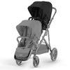Gazelle S second Seat Unit Moon black