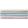 Giggle Baby - 2 Pack Organic small round end Pram/Crib sheets To fit mattress: up to 73cm x 30cm. Cream.