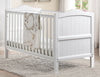 Babylo Exclusive Clara Deluxe 32mm solid wooden ends- cot bed White