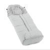 Egg 3 Footmuff Houndstooth Silver