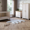 Silver Cross Seville Nursery Bundle 3 piece – Cot Bed, Dresser, Matching Wardrobe + FREE Mattress