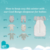 Love To Dream Swaddle Up Transition Bag Medium (13-19lbs) 2.5TOG White Dreamer