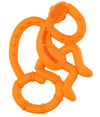 Matchstick Monkey Mini Monkey Teether Orange