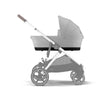 Gazelle S Carrycot Lava Grey/Silver