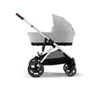 Gazelle S Carrycot Lava Grey/Silver