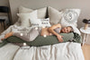 bbhugme Pregnancy Pillow Dusty Olive/Black