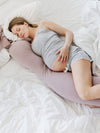 bbhugme Pregnancy Pillow dusty pink/ vanilla