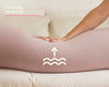 bbhugme Pregnancy Pillow dusty pink/ vanilla