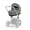 Cybex Priam Lux Carry Cot Mirage Grey / dark grey