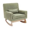 Gaia Serena Rocking/Feeding chair (Sage Boucle/Oak)