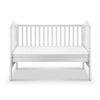 Tony Kealys Babylo exclusive Ella Deluxe - cot bed White (32mm)