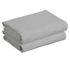 Two pack Next 2 Me Fitted Fitted Sheets Grey 56x86cm