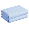 Two pack Cot Jersey Fitted Sheets Blue 60x120cm