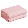 Two Pack Cot Bed Fitted Sheets Pink 70x140cm