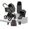SilverCross Cove chassis/Seat Unit/Carrycot and Accessories Pewter