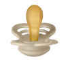 BIBS Pacifier Supreme 2 Pack Latex Size 2 Vanilla/Dark Oak