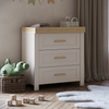 Silver Cross Seville Nursery Bundle – Cot Bed, Dresser, Matching Wardrobe + FREE Mattress