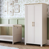 Silver Cross Seville Nursery Bundle – Cot Bed, Dresser, Matching Wardrobe + FREE Mattress