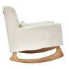 Gaia Serena Rocking/Feeding chair Chalk Boucle - Oak Legs