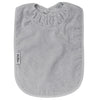 Silly Billyz Towel XL Bib -Silver (1 to 4 yrs)