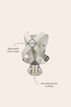 Babybjorn Mini Carrier 3D Mesh Grey beige