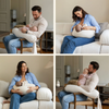 bbhugme Nursing Pillow Soft White