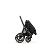 Cybex Priam Style Foldable Carry Cot Sepia Black/black
