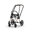 Cybex Priam Style Frame incl. Seat Hardpart Rosegold/rosegold