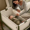 SnuzPod 5 Bedside Crib - Olive