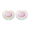 Tommee Tippee 2 X 0-6M Everyday silicone Soother assorted