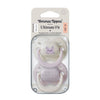 Tommee Tippee Ultimate Fit 0-6 months 2pk Soother Girl Decorated