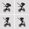 Silvercross Cove 2 Chassis/Seat Unit - Onyx