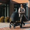 Uppababy Vista V3 Stroller - James - Black - Carbon Frame/Black Leather