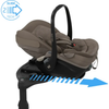 Maxi Cosi Pebble Slide Pro Oak Truffle