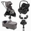 Bugaboo Dragonfly Plus with Maxi Cosi Pebble Slide Pro & Familyfix Slide Pro Base