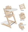 Stokke® Tripp Trapp ® Chair With Babyset and Tray