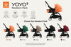 Stokke YOYO⁵ Pushchair Frame, Newborn Pack and 6+ Colour Pack