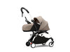 Stokke YOYO³ Pushchair Frame, Newborn Pack and 6+ Colour Pack Black/Taupe