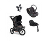 Outnabout Single Nipper Plus V6 Bundle with Be Safe Go beyond 2 Car Seat & Base