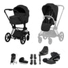 Cybex Priam 5 Style Travel System with Cloud T Plus & Base