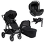 Joie Signature Vinca with Joie i-Level Pro Recline Car Seat and Encore Base