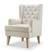 Nested Soothe Easy Chair & Rocker Natural / Beech wood